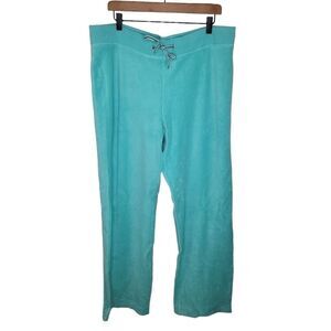Tommy Bahama Spa Nwt Vintage velour straight leg pants XL